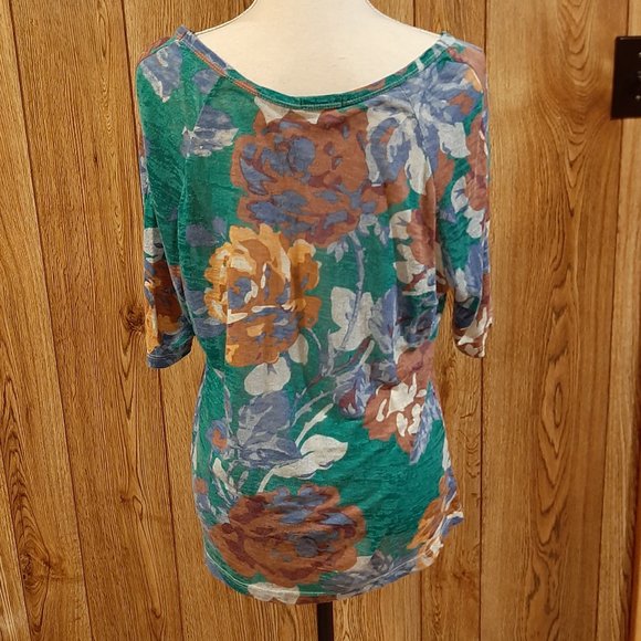 BDG Flower-Print Top - Picture 4 of 8
